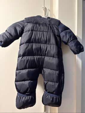 NWOT GAP Baby Navy Fleece-Lined Jacket